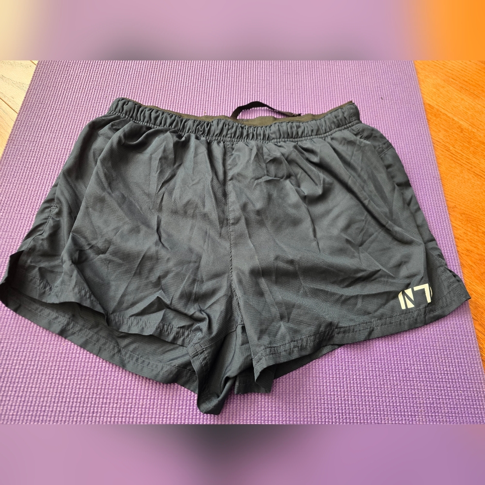 Mens Asos Black Running Shorts 5in Inseam Size Medium